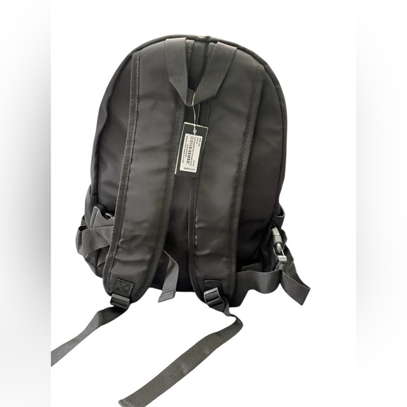 Badgley Mischka Black Nylon Backpack with a detachable fanny pack - Picture 2 of 8